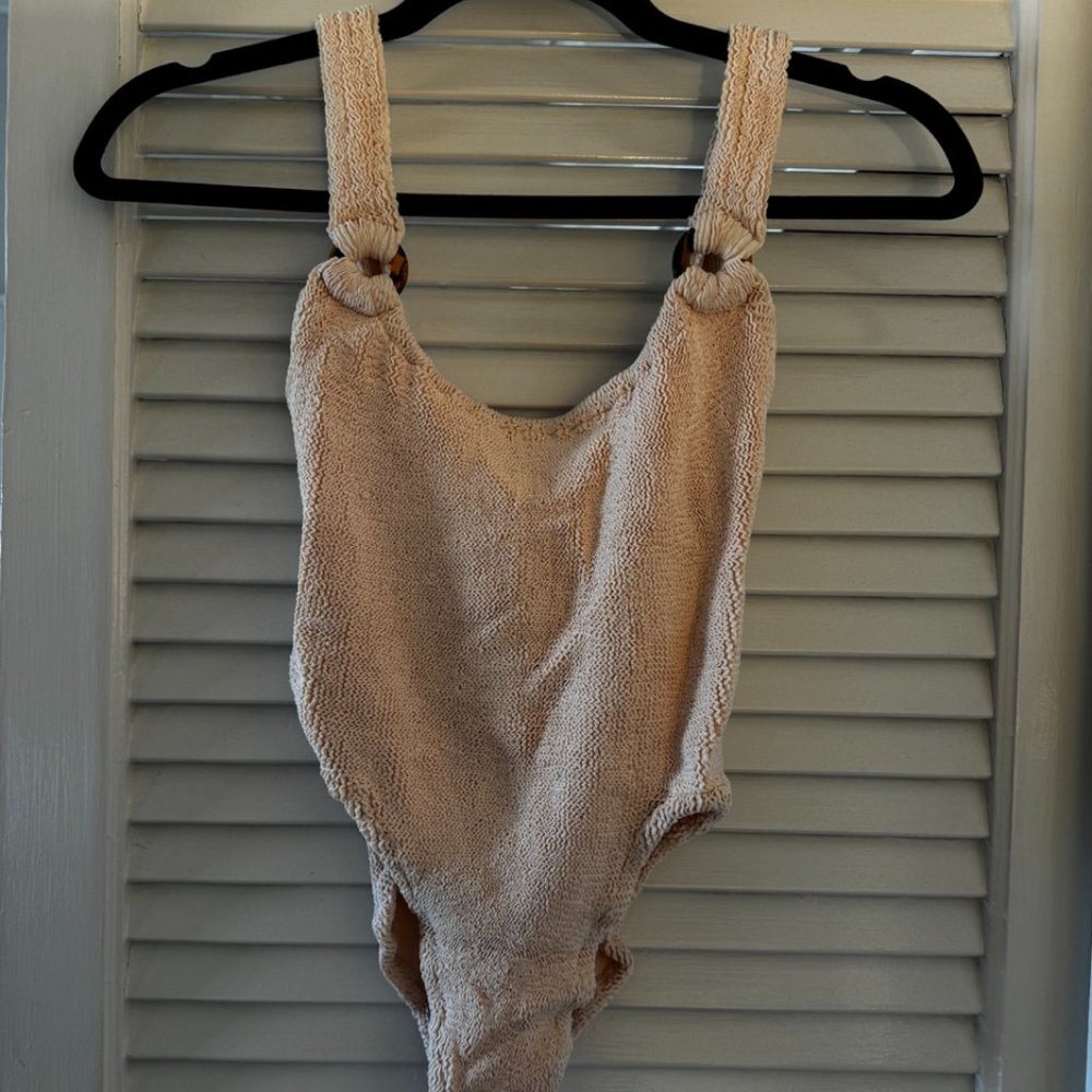 Hunza G's Domino swimsuit - NWT - blush